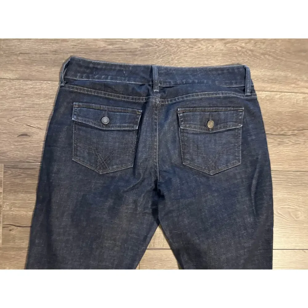 Gap Curvy Stretch Dark Wash Boot‎ Cut Jeans Size 10L